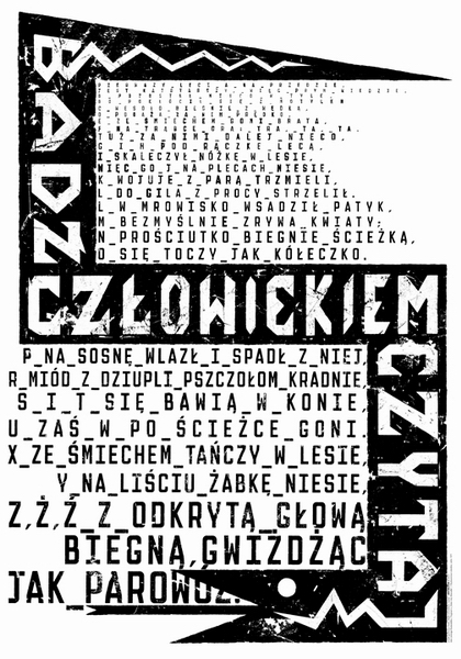 Bądź człowiekiem, czytaj! 'S', Be Human, Read! 'S', Bajtlik Jan Bądź człowiekiem, czytaj! 'S', Be Human, Read! 'S', Bajtlik Jan