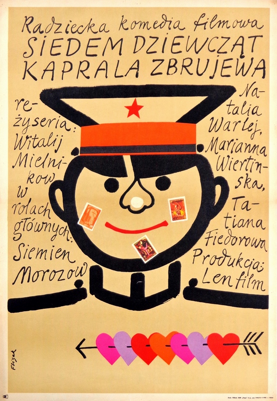 Siedem dziewcząt kaprala Zbrujewa, The Seven Brides of Lance-Corporal Zbruyev, Flisak Jerzy Siedem dziewcząt kaprala Zbrujewa, The Seven Brides of Lance-Corporal Zbruyev, Flisak Jerzy