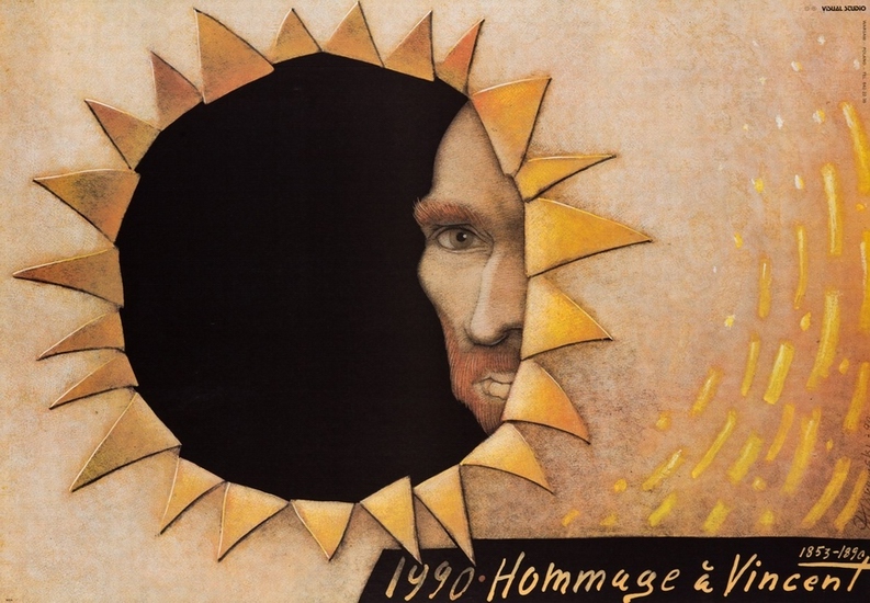 Hommage a Van Gogh, Tribute to Van Gogh, Gorowski Mieczyslaw Hommage a Van Gogh, Tribute to Van Gogh, Gorowski Mieczyslaw