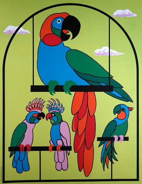Papugi, Parrots, Hilscher Hubert