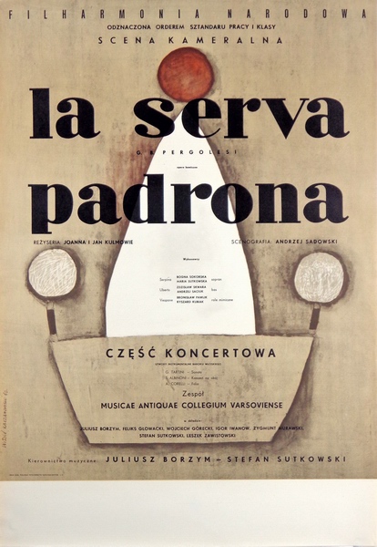 La serva padrona, The Servant Turned Mistress, Kaczanowski Witold