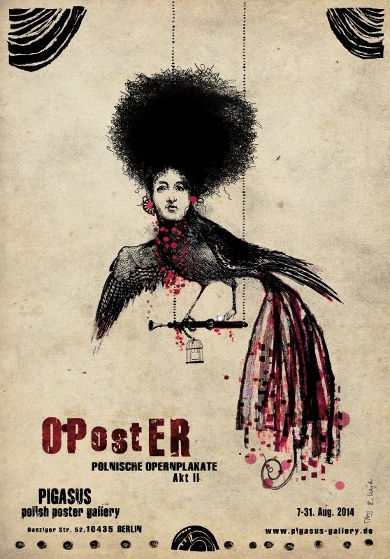 OPostER polski plakat operowy. Akt II, OPostER. Polish Opera Poster II, Kaja Ryszard OPostER polski plakat operowy. Akt II, OPostER. Polish Opera Poster II, Kaja Ryszard