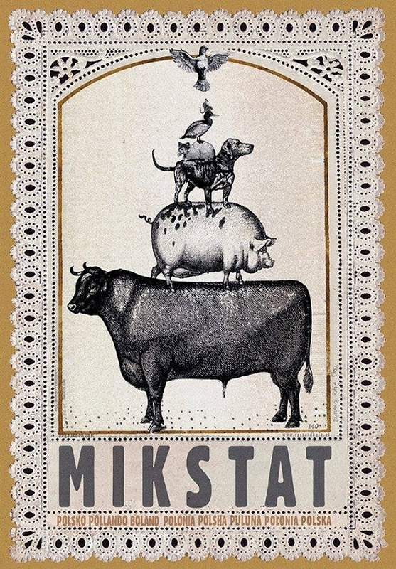 Polska, Mikstat - piramida zwierząt, Poland, Mikstat - pyramid of animals, Kaja Ryszard Polska, Mikstat - piramida zwierząt, Poland, Mikstat - pyramid of animals, Kaja Ryszard