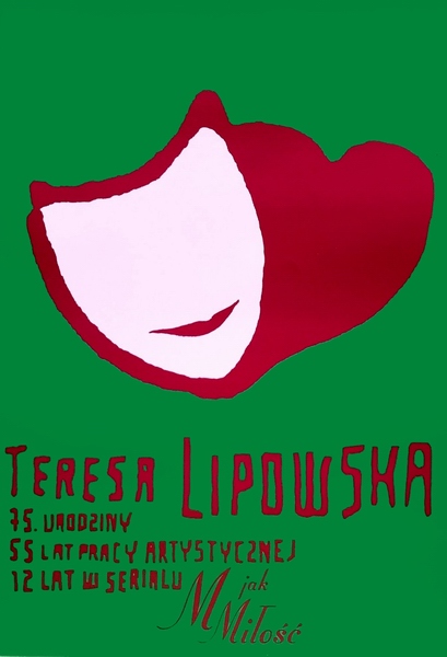 Teresa Lipowska. 12 lat w serialu M jak Milosc, Teresa Lipowska. 12 years in 'L for Love' soap opera, Kajzer Ryszard