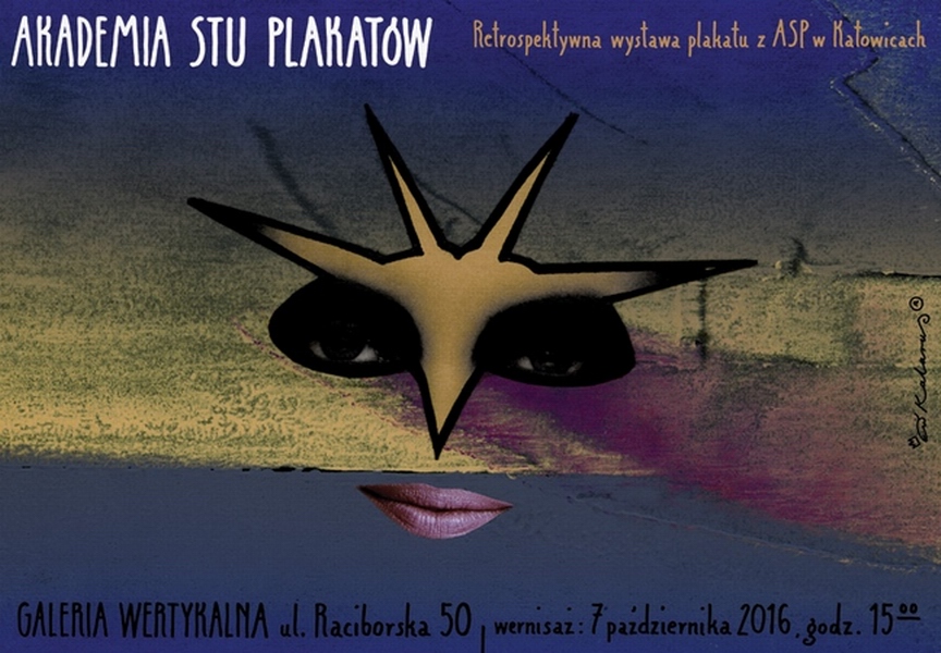 Akademia stu plakatów, Academy of a hundred posters, Kalarus Roman Akademia stu plakatów, Academy of a hundred posters, Kalarus Roman
