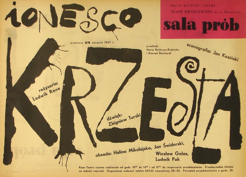 Krzesła, The Chairs; Chaises, Lenica Jan Krzesła, The Chairs; Chaises, Lenica Jan