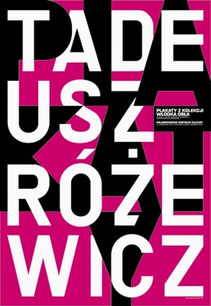 Tadeusz Rozewicz Plakaty, Tadeusz Rozewicz Posters, Lukaszonek Bartosz