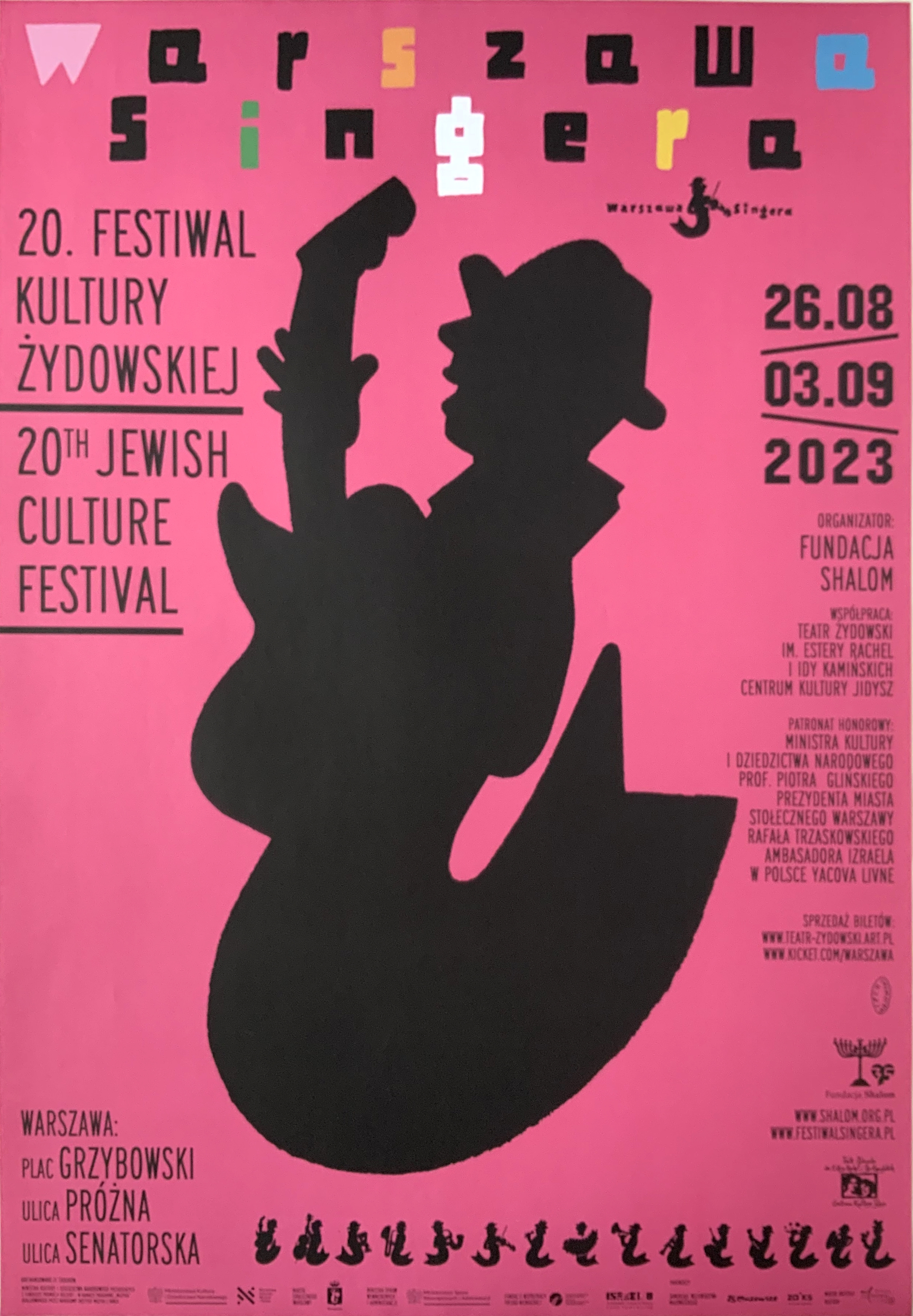 20th Singer's Warsaw Jewish Culture Festival — Lech Majewski