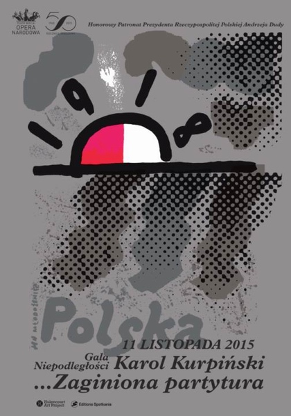 Polska. 11 Listopada 2015. Zaginiona Partytura, Poland, Independence Day 2015. The Lost Score, Mlodozeniec Jan, Mlodozeniec Piotr