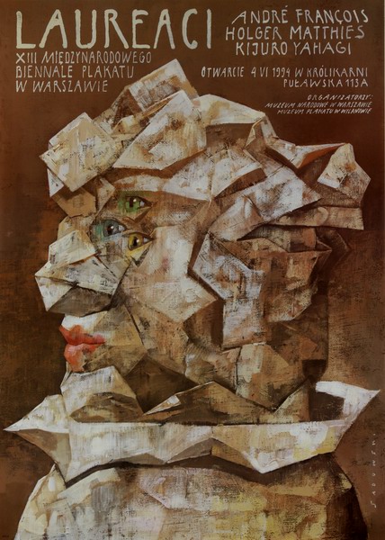 Laureaci 13-tego Miedzyn. Biennale Plakatu, Winners Of The 13th Poster Biennale In Warsaw, Sadowski Wiktor