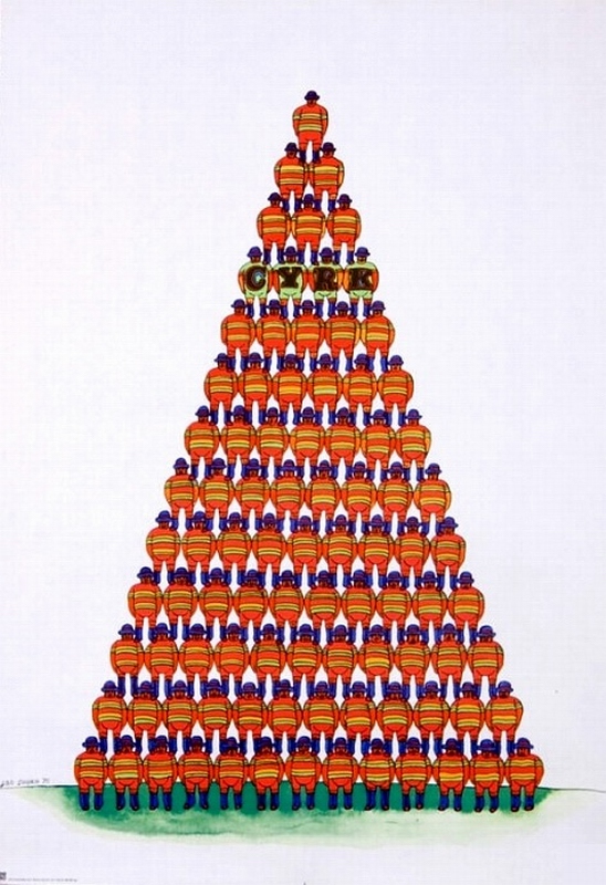 Cyrk Piramida akrobatów, Circus Pyramid of Acrobats, Sawka Jan Cyrk Piramida akrobatów, Circus Pyramid of Acrobats, Sawka Jan