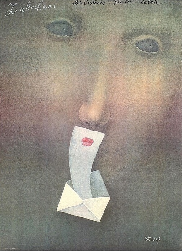 Zakochani, Lovers, Eidrigevicius Stasys Zakochani, Lovers, Eidrigevicius Stasys