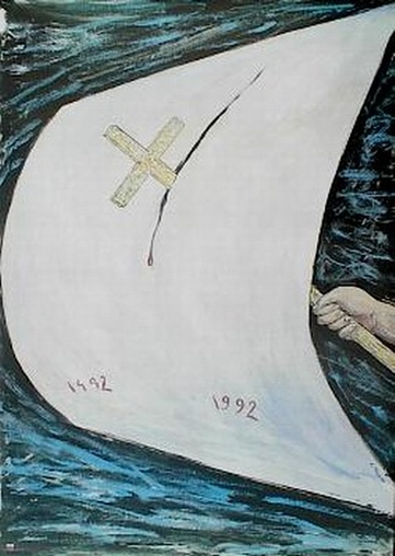 Expo Sewilla '92, 1492 - 1992, Expo Seville '92. 1492-1992, Topor Roland Expo Sewilla '92, 1492 - 1992, Expo Seville '92. 1492-1992, Topor Roland