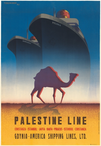 Linia Palestynska, Palestine Line, Trepkowski Tadeusz