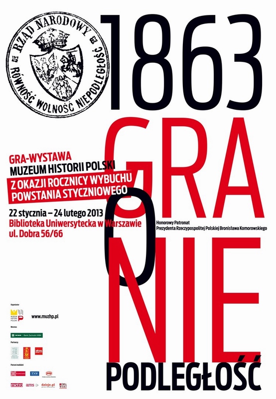 Gra o niepodległość 1963, Game for Independence 1863, unk Gra o niepodległość 1963, Game for Independence 1863, unk