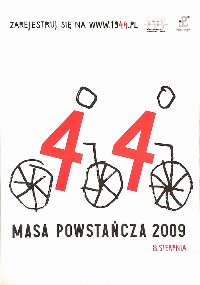 Masa Powstańcza 2009. 65 rocznica wybuchu Powstania Warszawskiego, Commemorative cycle rally “Masa Powstancza”. 65th Anniversary of the Warsaw Uprising, unk Masa Powstańcza 2009. 65 rocznica wybuchu Powstania Warszawskiego, Commemorative cycle rally “Masa Powstancza”. 65th Anniversary of the Warsaw Uprising, unk