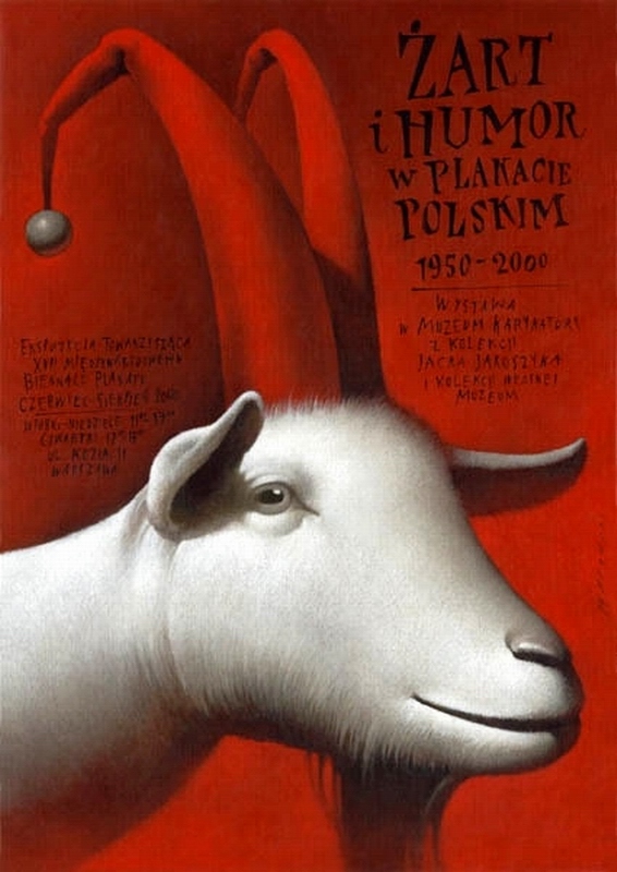 Żart i humor w plakacie polskim, Joke and Humor in Polish poster, Walkuski Wieslaw Żart i humor w plakacie polskim, Joke and Humor in Polish poster, Walkuski Wieslaw